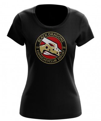 T-Shirt | Damen | Merch Logo | Black Dragons