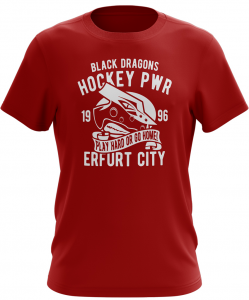 T-Shirt | hockey pwr | Black Dragons