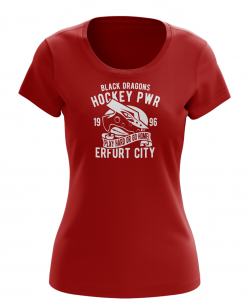 T-Shirt | Damen | hockey pwr | Black Dragons