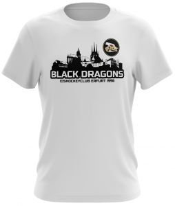 T-Shirt | Skyline | weiß | Black Dragons