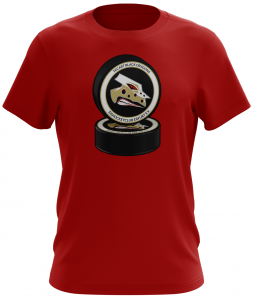 T-Shirt | Puck Logo | rot | Black Dragons