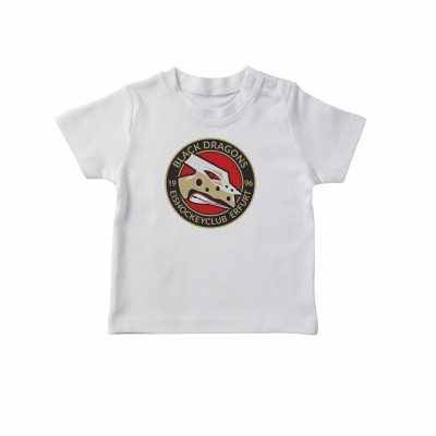 Baby T-Shirt | weiß | Merchlogo | Black Dragons
