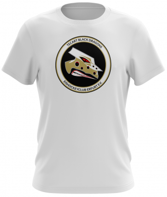 T-Shirt | Logo | weiß | Black Dragons