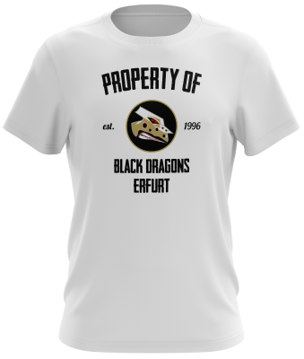 T-Shirt | unisex | property | weiß | Black Dragons