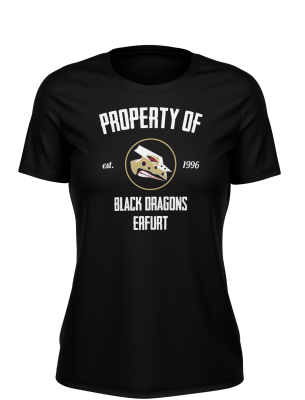 T-Shirt | Ladies | property | schwarz | Black Dragons